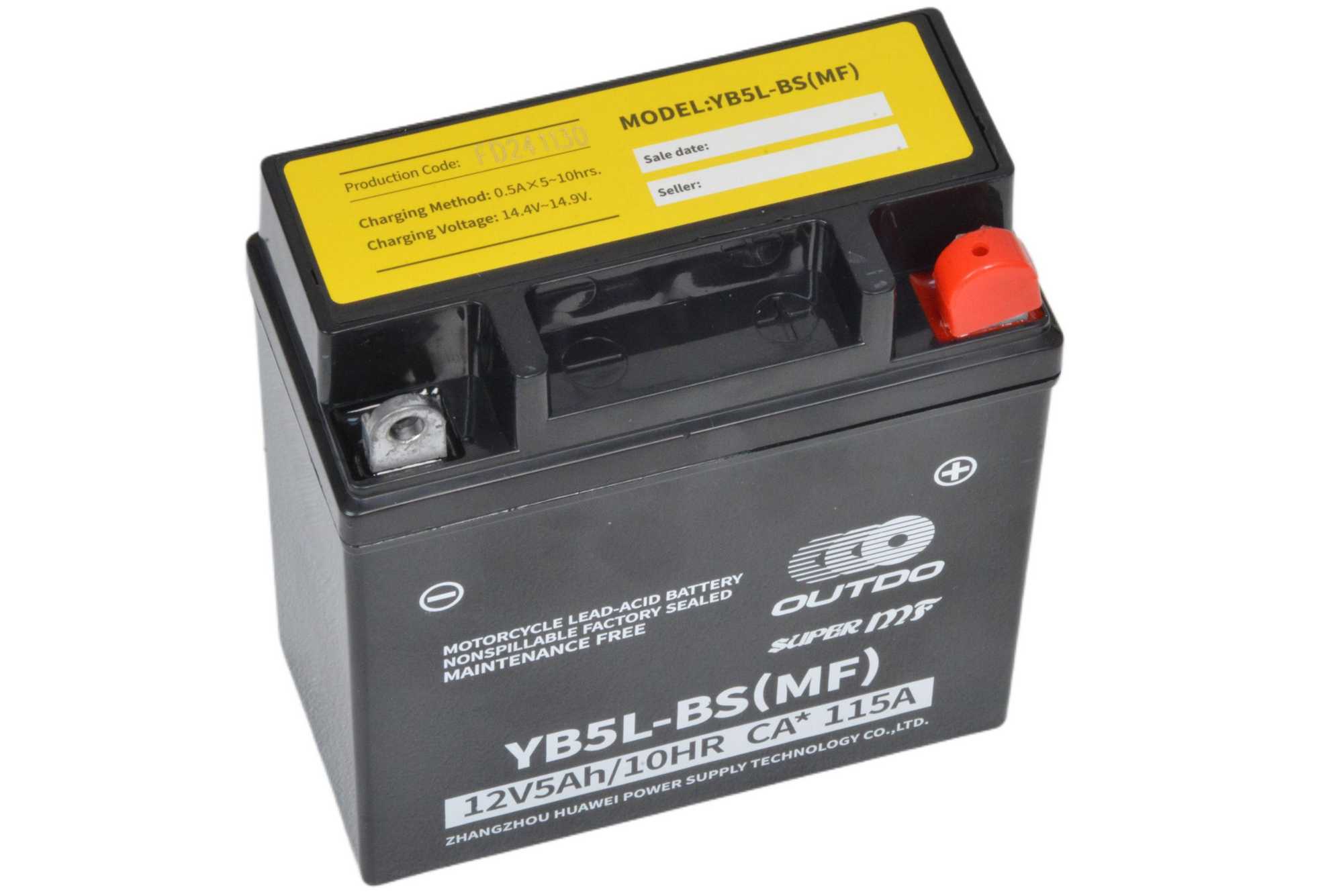 АКБ 12В 5А-ч 120*60*130 12N5