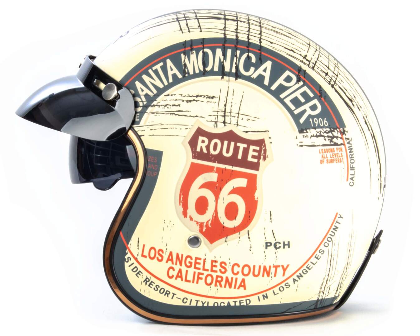 Шлем мото открытый HIZER J510 №1 (L)