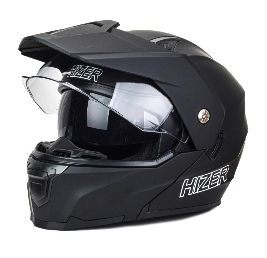Шлем мото мотард HIZER J910 (L)